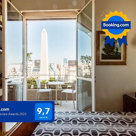 Penthouse Frente Al Obelisco Con Terraza Apartment Buenos Aires Luaran gambar