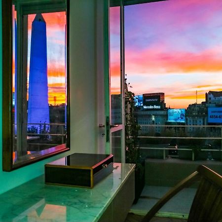 Penthouse Frente Al Obelisco Con Terraza Apartment Buenos Aires Luaran gambar