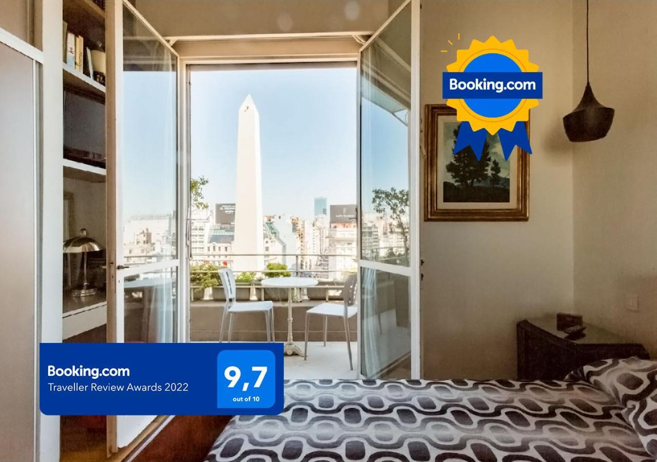 Penthouse Frente Al Obelisco Con Terraza Apartment Buenos Aires Luaran gambar