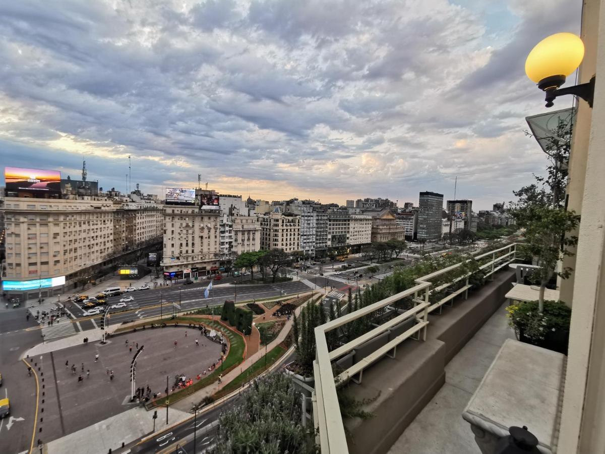 Penthouse Frente Al Obelisco Con Terraza Apartment Buenos Aires Luaran gambar