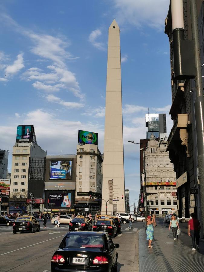 Penthouse Frente Al Obelisco Con Terraza Apartment Buenos Aires Luaran gambar
