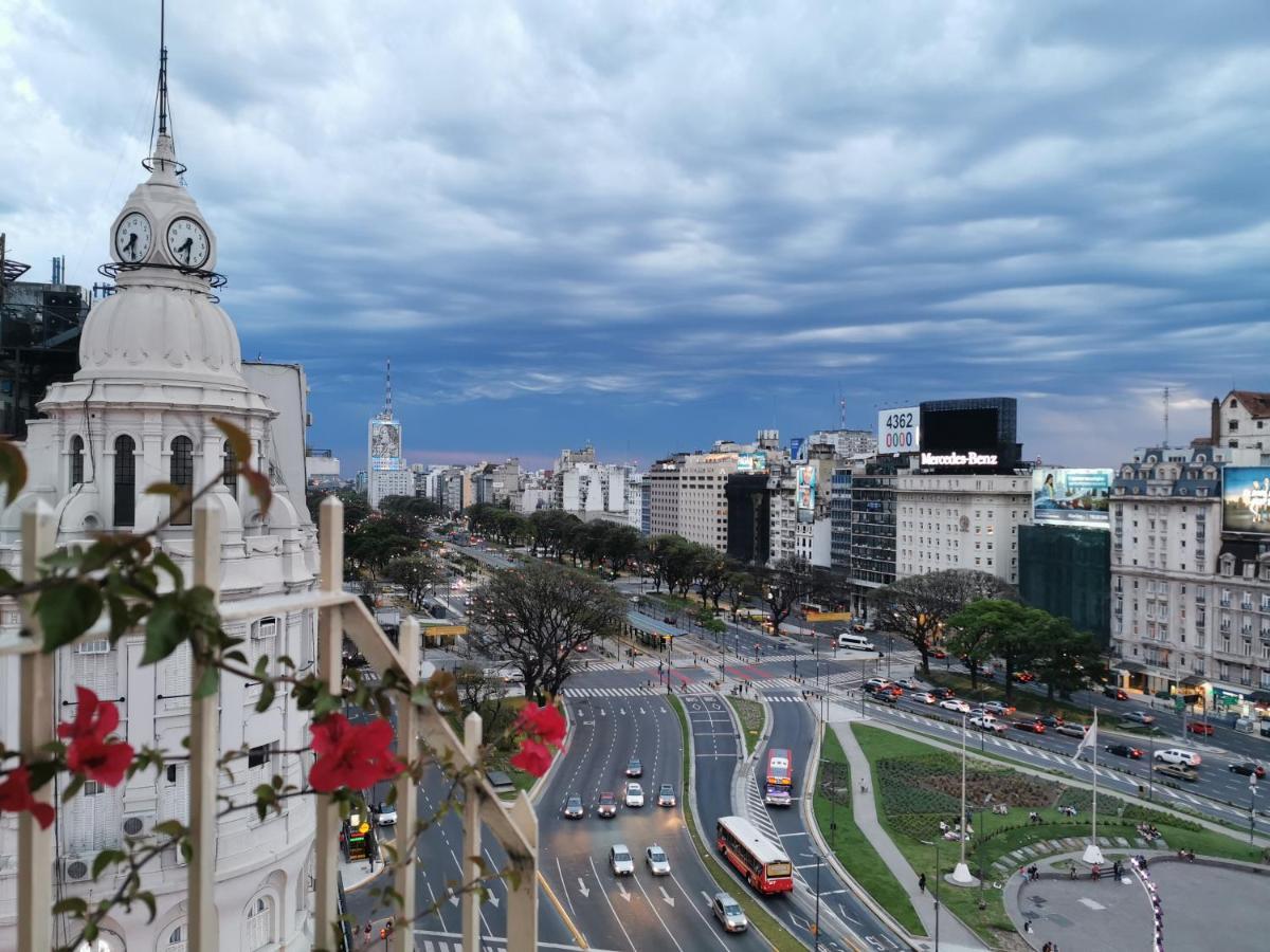 Penthouse Frente Al Obelisco Con Terraza Apartment Buenos Aires Luaran gambar